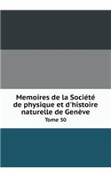 Memoires de la Société de physique et d'histoire naturelle de Genève Tome 30
