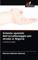 Schema spaziale dell'accattonaggio per strada in Nigeria