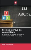 Escolas à prova da comunidade