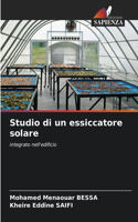 Studio di un essiccatore solare