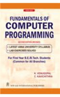 Fundamentals of Computer Programming: Latest Anna University Syllabus