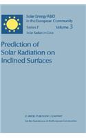Prediction of Solar Radiation on Inclined Surfaces
