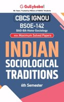 Gullybaba IGNOU CBCS BA (Honours) 6th Sem BSOE-142 Indian Sociological Traditions in English - Latest Edition IGNOU Help Book with Solved Previous Year's Question Papers and Important Exam Notes