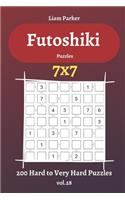 Futoshiki Puzzles - 200 Hard to Very Hard Puzzles 7x7 vol.28