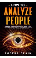 How To Analyze People