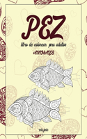 Libro de colorear para adultos - Relajante - Animales - Pez