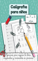 Caligrafía para niños de 7 a 8 años.