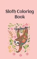Sloth Coloring Book