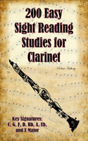200 Easy Sight Reading Studies for Clarinet