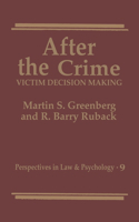 After the Crime:: Victim Decision Making