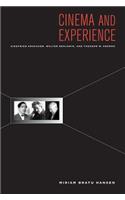 Cinema and Experience