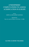 Atmospheric Computations to Assess Acidification in Europe