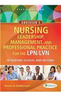 Anderson'S Nursing Leadership, Management Professional Practice