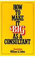 How to Make it Big as a Consultant