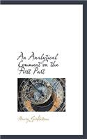 An Analytical Comment on the First Part