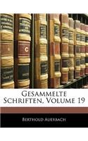 Gesammelte Schriften: (German)