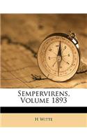 Sempervirens, Volume 1893