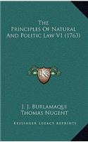 The Principles of Natural and Politic Law V1 (1763)