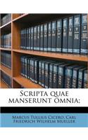 Scripta Quae Manserunt Omnia;