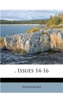 , Issues 14-16