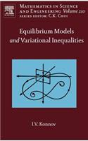 Equilibrium Models and Variational Inequalities