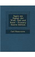 Sagen Aus Hapsal, Der Wiek, Osel Und Runo - Primary Source Edition