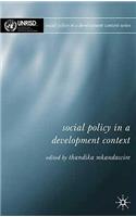 Social Policy in a Development Context