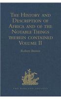 History and Description of Africa and of the Notable Things Therein Contained