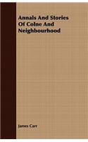 Annals and Stories of Colne and Neighbourhood