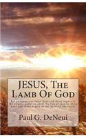 JESUS, The Lamb Of God