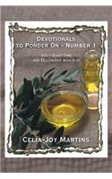Devotionals to Ponder on - Number 1: Daily Quiet Time and Fellowship with God(English)