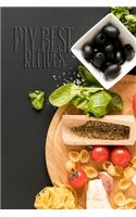 My Best Recipes: 110 Pages, 6" x 9" - Blank Recipe Book to Write In -Collect the Recipes You Love in Your Own Custom Cookbook- Great Ingredients Cover Vol.18(18 Great Ingredients)