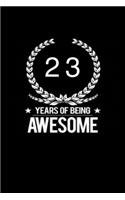 23 years of being awesome