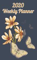 2020 Weekly Planner: Beautiful Floral Christian Organizing Journal For Self Help And Time Management