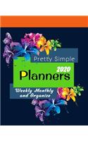 Pretty Simple 2020 Planners weekly monthly and organize
