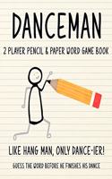 DANCEMAN - 2 Player Pencil & Paper Word Game Book