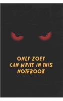 Zoey Notebook