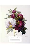 Composition Notebook: Back to School Flower Notebooks for Students