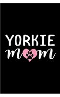 Yorkie Mm: Womens Yorkie Mom Yorkshire Terrier Mama Lover Gift Idea Journal/Notebook Blank Lined Ruled 6x9 100 Pages