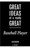 Calendar for Baseball Players / Baseball Player