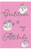 Gratitude is my Attitude Soft Cover Journal