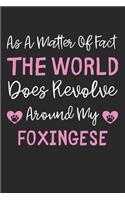 As A Matter Of Fact The World Does Revolve Around My Foxingese