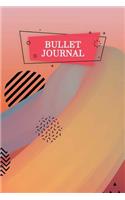 Bullet Journal: Awesome Designer Bullet Journal - 120-Page 1/4 Inch Dot Grid Trendy Pattern Notebook - 6 X 9 Perfect Bound Paperback