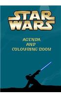 Star Wars Agenda and Colouring book