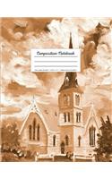 Composition Notebook: College Ruled, 8.5 x 11, Anglican Church(Composition Notebooks)