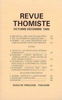 Revue Thomiste - 4/1995: (Revue Thomiste)