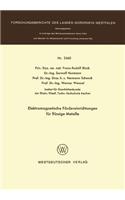 Elektromagnetische Fördereinrichtungen Für Flüssige Metalle