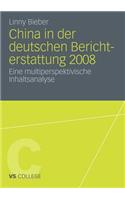 China in Der Deutschen Berichterstattung 2008