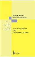 Function Spaces and Potential Theory
