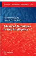 Advanced Techniques in Web Intelligence -1